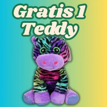 Gratis 1 teddybeer 1